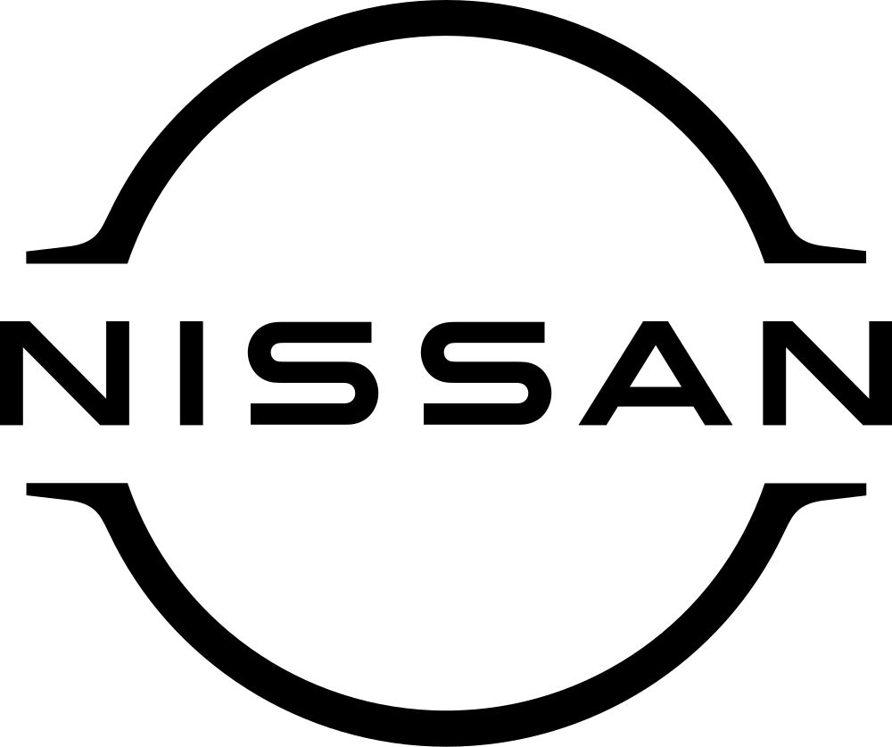 Nissan logo featuring the brand name 'NISSAN' inside a circular design.